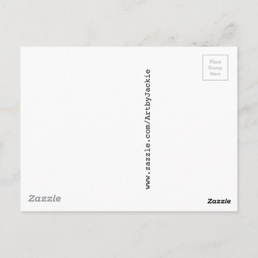 タイガー ポストカード (裏面)