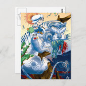 タイガー ポストカード (正面/裏面)