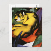 タイガー ポストカード (正面/裏面)