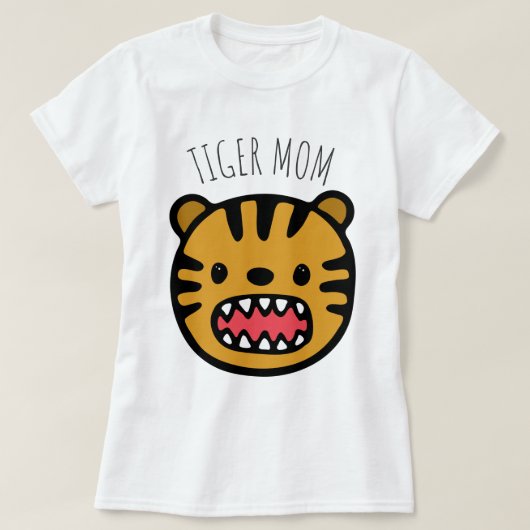 タイガー・ママ Tシャツ (デザイン正面)