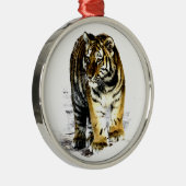 タイガー メタルオーナメント (右)