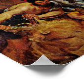 タイガー&ライオン狩りバイルベンスペーターポール ポスター (角)