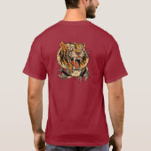 タイガー・ライジング Tシャツ (裏面)