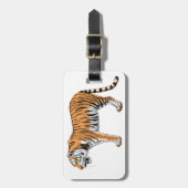 タイガー ラゲッジタグ (正面縦)