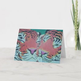 タイガー·ラブ·カドルバイ·ケイティ·クリストフ カード