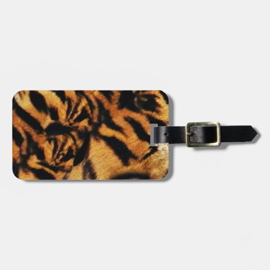 タイガー・ラブ_ ラゲッジタグ (正面横)