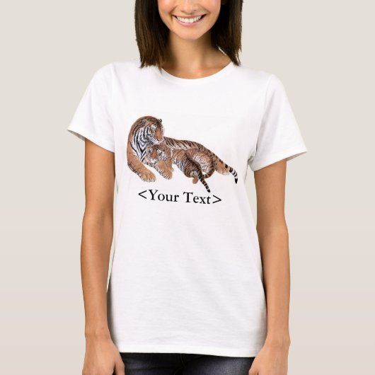 タイガー・ラブ Tシャツ (正面)