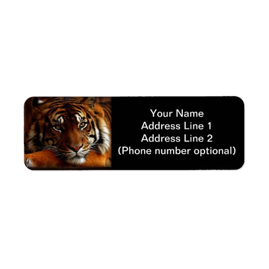 タイガー ラベル (正面)