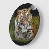 タイガー ラージ壁時計 (傾斜)
