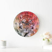タイガー ラージ壁時計 (ホーム)