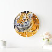 タイガー ラージ壁時計 (ホーム)