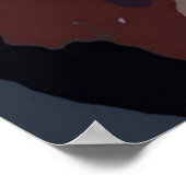 タイガー・リーダーシップ・ア感動的ートポップ・アートの ポスター (角)