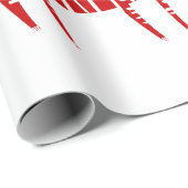 タイガー・レッド・ラッピング・紙の年 ラッピングペーパー (ロールコーナー)