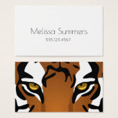 タイガー、ワイルドキャットオンブラック (正面&裏面)