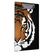タイガー、ワイルドキャットオンブラック クリップボード (右)