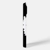 タイガー、ワイルドキャットオンブラック Case-Mate iPhoneケース (裏面 / 右)