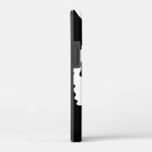 タイガー、ワイルドキャットオンブラック Case-Mate iPhoneケース (裏面 / 右)