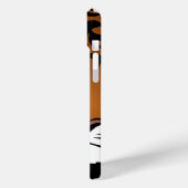 タイガー、ワイルドキャットオンブラック Case-Mate iPhoneケース (裏面 / 左)