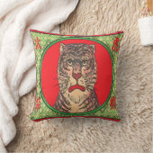 タイガー、ヴィンテージア日本のート クッション (ブランケット)