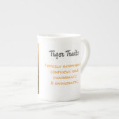 タイガー – 中国の〔占星術の〕十二宮図 ボーンチャイナマグカップ (正面右)