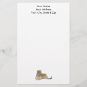 タイガー 便箋 (正面)