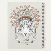 タイガー・先住民・アメリカ・インディアン・チーフ プランナー手帳 (裏面)