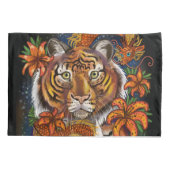 タイガー〔占星術の〕十二宮図の年中国の 枕カバー (裏面)