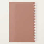 タイガー〔占星術の〕十二宮図形状スタイルプランナー プランナー手帳 (裏面)