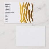 タイガー | 名刺 (正面/裏面)