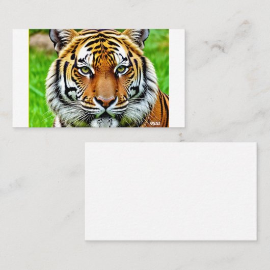 タイガー 名刺 (正面/裏面)