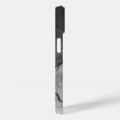 タイガー(白黒) Case-Mate iPhoneケース (裏面 / 右)