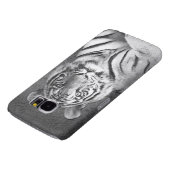 タイガー（白黒） Case-Mate iPhoneケース (下部)