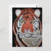 タイガー#1はがき ポストカード (正面/裏面)