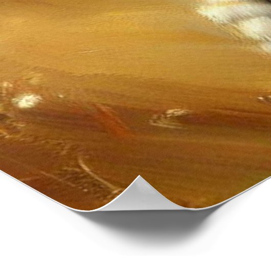 タイガー(12)野猫 ポスター (角)