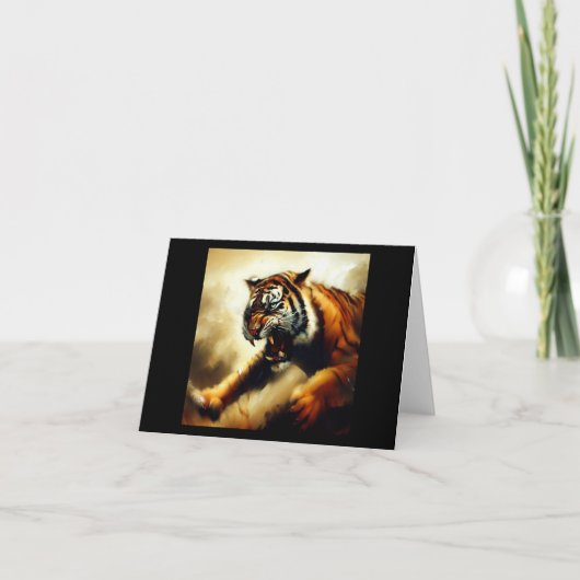 タイガー(14)ワイルドキャット カード (正面)