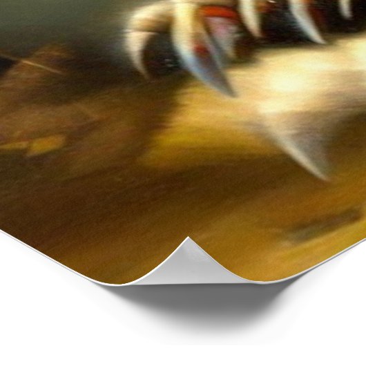 タイガー(2)野生猫 ポスター (角)