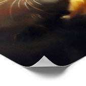 タイガー(4)野猫 ポスター (角)