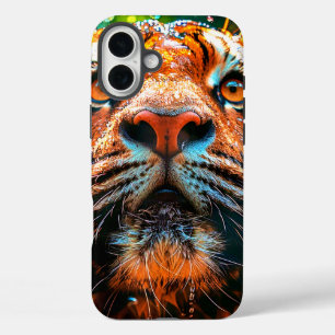 タイガー iPhone 16 PLUSケース