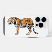 タイガー iPhoneケース (裏面横)