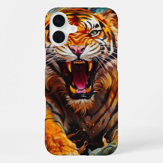 タイガー iPhoneケース (裏面)
