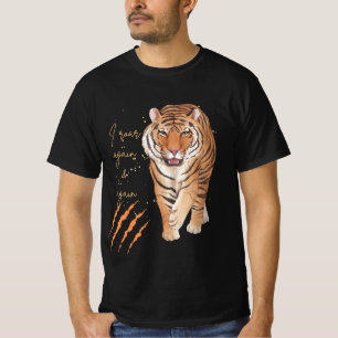 タイガー – Tシャツを何度も何度も叫ぶ Tシャツ