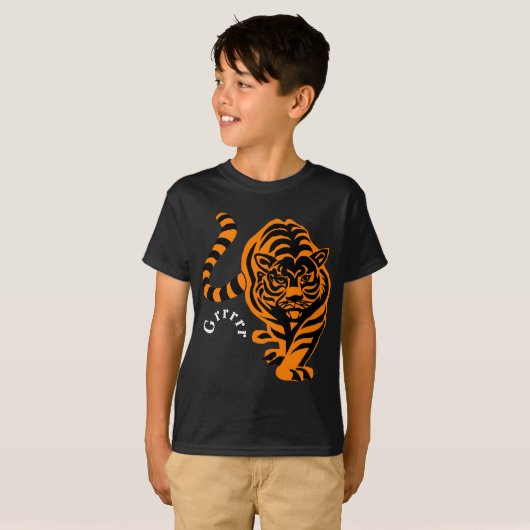 タイガー Tシャツ (正面フル)
