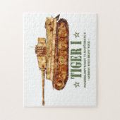 タイガーI世界大戦2ドイツ重戦車パンツァー第2次世界大戦 ジグソーパズル (縦)