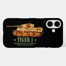 タイガーI世界大戦2ドイツ重戦車パンツァー第2次世界大戦 iPhone 16ケース