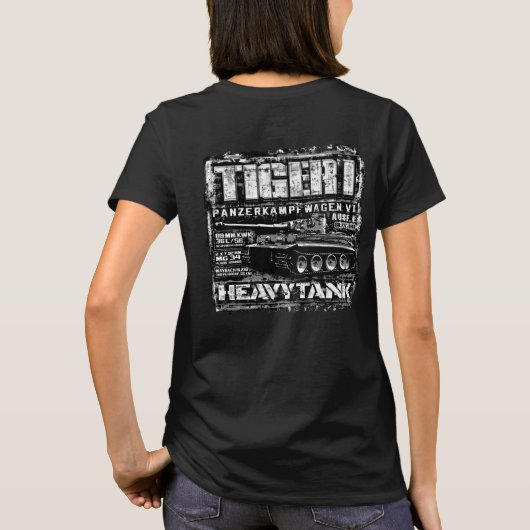 タイガーI Tシャツ (裏面)