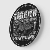 タイガーII ラージ壁時計 (傾斜)