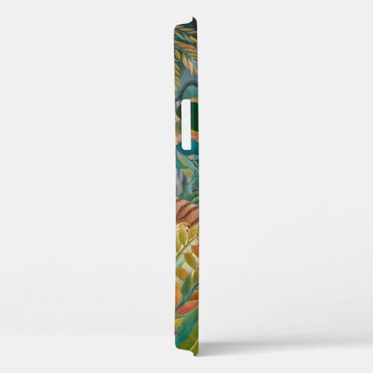 タイガーin嵐の熱帯林エキゾチックなジャングル Case-Mate iPhoneケース (裏面 / 右)