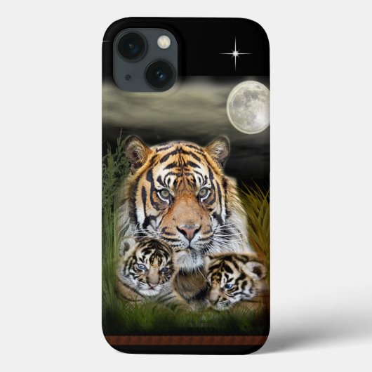 タイガーiPhone Case-Mate iPhoneケース (裏面)