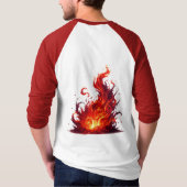 タイガーTシャツスタイルポップ Tシャツ (裏面)