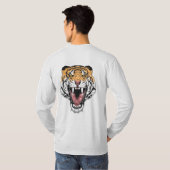 タイガーTシャツ Tシャツ (裏面フル)